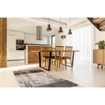 Covor Bucatarie, Flex Antiderapant 19052-19, Maro/Bej, 75x150 cm