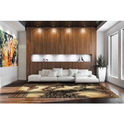 Covor Modern, Lotos Fluturi 1607, 60x110 cm, 1800 gr/mp