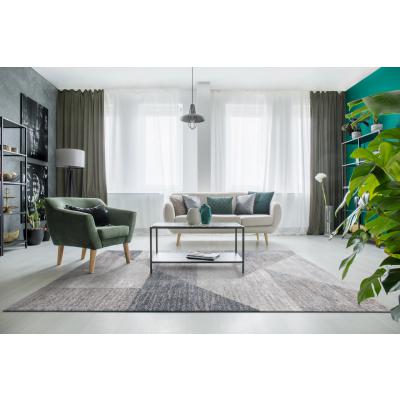 Covor Modern Roma, Model 31 SKS, Crem/Gri, 80x150 cm, 2650 gr/mp