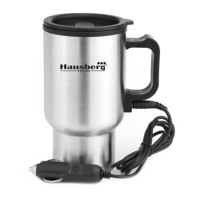 Hausberg Termos Inox Electric pentru masina, 12V, 450 ml, HB-H1460