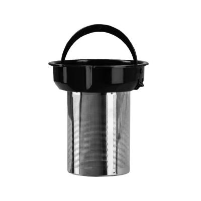 Ertone Ceainic Sticla/Inox, 1.1L Negru HB-H 151