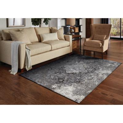 Covor Modern Virgo, Model 8020E, Gri 160x235 cm, 2800 gr/mp