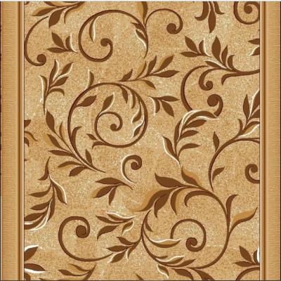 Traversa festonata model Print 1161/43, Latime 60 cm, Maro, 820gr/mp, 60x300cm
