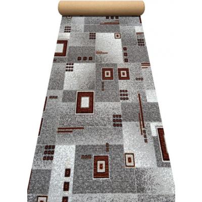Traversa festonata model Print 1170/54, Latime 60 cm, Gri, 820gr/mp, 60x300cm