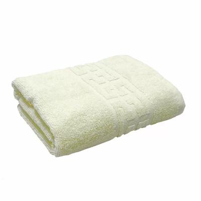 Prosop Bumbac Greek border 30x50cm 500g/m2 Crem
