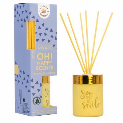 La Casa De Aromas Odorizant cu Betisoare 100g Tropical Summer Mikado