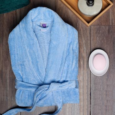 Pucioasa Halat baie bumbac 100% Velur L/XL Bleu