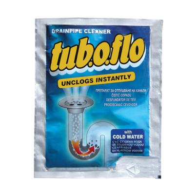 TuboFlo Granule Desfundat Tevi 60g Apa Rece