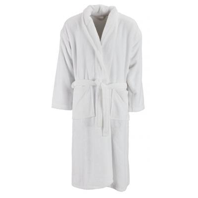 Pucioasa Halat baie bumbac 100% Velur S/M Alb