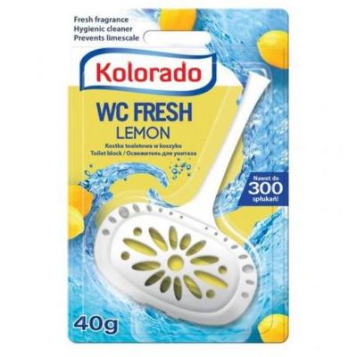 Kolorado Odorizant WC cu suport 40g Lemon