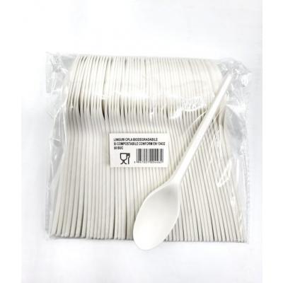Lingura Unica Folosinta Biodegradabila 50Buc/set