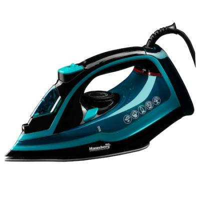 Hausberg Fier Calcat, 2600W ,Talpa Ceramica Bidirectionala, Autoclean, Anticalcar, Verde HB-7840