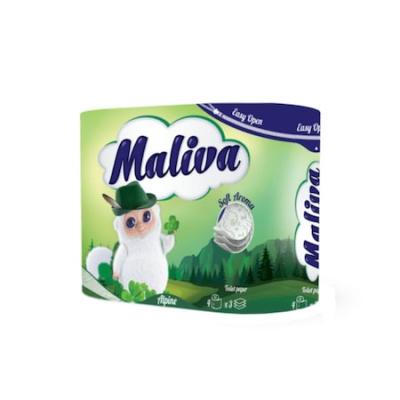 Maliva Hartie Igienica 3 Straturi 4Buc/set Alpine