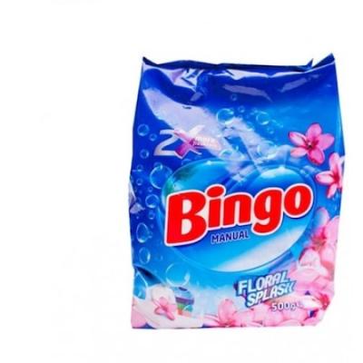Bingo Detergent Manual 500g Floral Splash