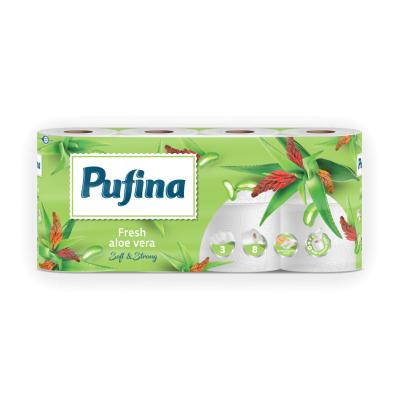 Pufina Hartie Igienica 3 Straturi 8Buc/Set Aloe Vera