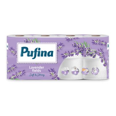 Pufina Hartie Igienica 3 Straturi 8Buc/Set Lavanda