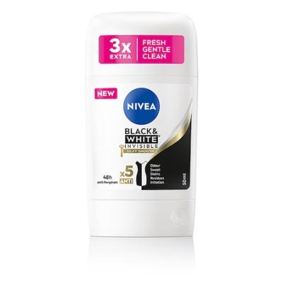 Nivea Deodorant antiperspirant Stick 50 ml Black White Invisible