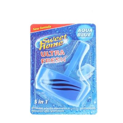 Sweet Home Odorizant WC cu suport 40g Aqua Blue