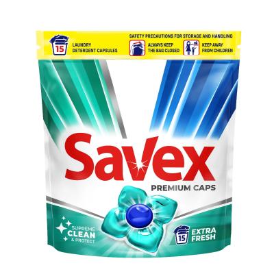Savex Detergent Capsule 15Buc/Set Extra Fresh