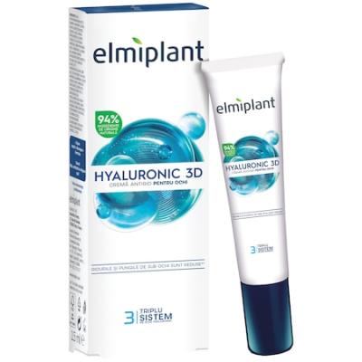 Elmiplant Crema Antirid De Ochi 15ml Cu Acid Hyaluronic 35+