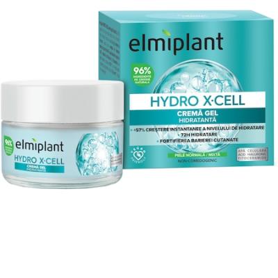 Elmiplant Crema Gel Fata Hidratanta Zi 50 ml Hydro X-Cell Piele Normala/Mixta 20+