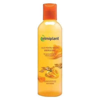 Elmiplant Ulei Masaj Relaxant 250ml Energizant Mandarine &amp; Ghimbir