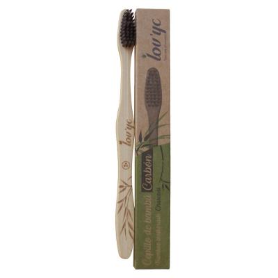 LovYC Periuta Dinti Corp Bambus Charcoal Biodegradabil
