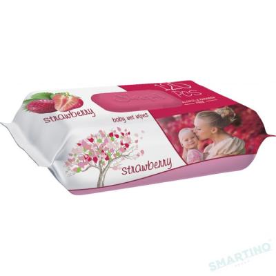 Sleepy Servetele Umede 120Buc/Set Capsuni