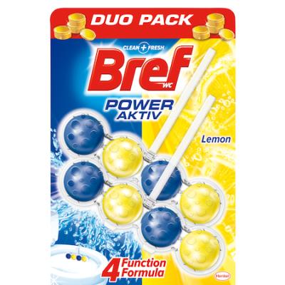 Bref Odorizant Wc Bile 2x50g Lemon