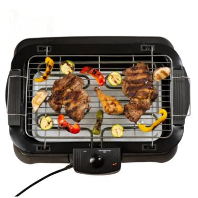 Hausberg Gratar electric 2000W, 48 X 35.5 cm, Termostat, Negru HB530