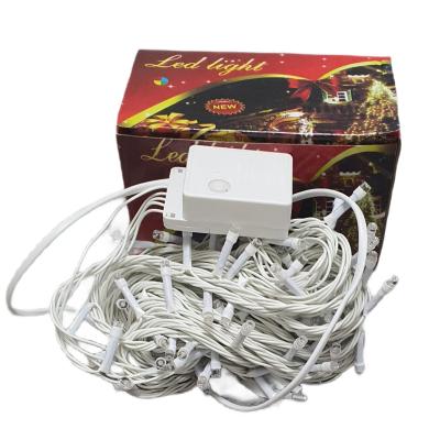 Instalatie Electrica Craciun 140Becuri LED, 10M, 8 Moduri Lumina Multicolor 20061