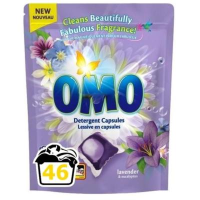 Omo Detergent Capsule 46 Buc/Set White &amp; Color Lavanda Eucalipt