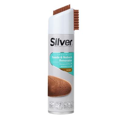 Silver Spray Restaurare/Reconditionare Incaltaminte Piele Intoarsa/ Nubuc / Caprioara 25ml Maro