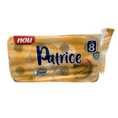 Patrice Hartie Igienica Premium Parfumata 3 straturi 8Buc/Set Exotic Mango