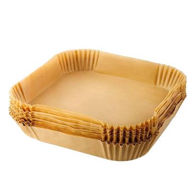 Hartie Copt pentru Friteuza / AirFryer/ Cuptor forma patrata 16x4.5cm 50 Buc/set A13832