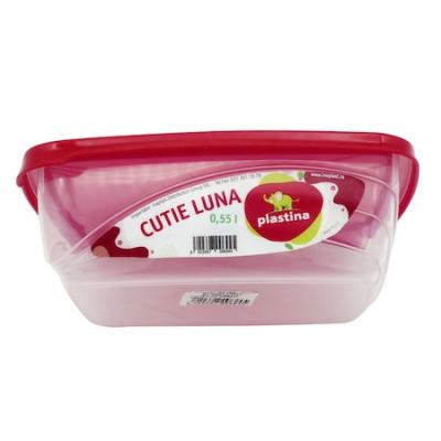 Alisan Cutie Depozitare Alimente cu capac Luna 0.55L