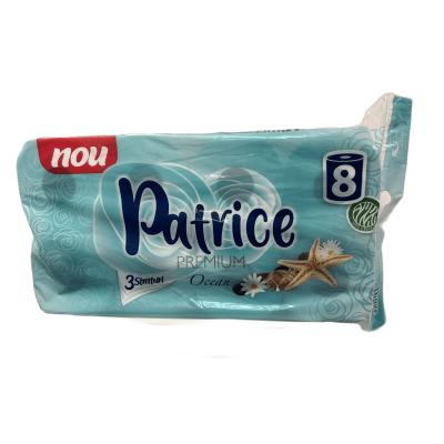 Patrice Hartie Igienica Premium Parfumata 3 straturi 8Buc/Set Ocean