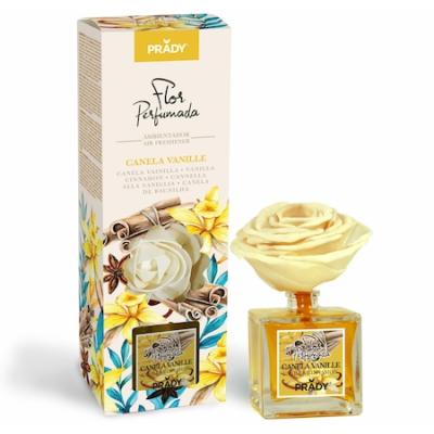 Prady Flor Perfumada Odorizant de camera cu floare 90Ml Canela vanille/scortisoara si vanilie