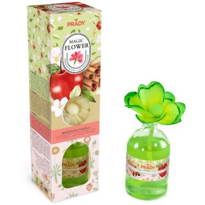 Prady Magic Flower Odorizant de camera cu floare 100Ml Manzana Canela/Mar cu scotisoara