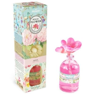 Prady Magic Flower Odorizant de camera cu floare 100Ml Rosas/ Trandafiri