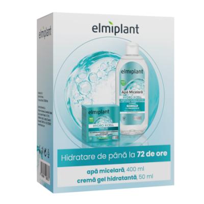 Elmiplant Pachet Cadou Crema de zi Hydro X Cell 50 ml + Apa micelara Hydro X Cell 400 ml