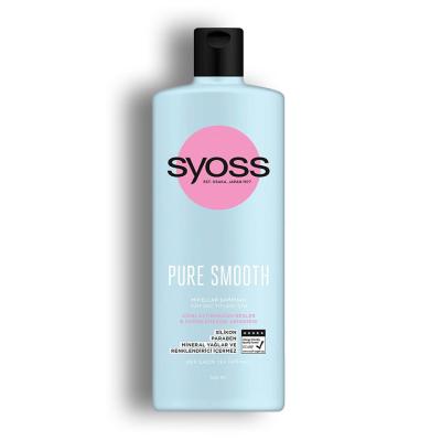 Syoss Sampon 500ml Pure Smooth pentru par normal si par cu fir gros