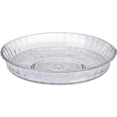 Piramid Glass Platou Sticla 30 cm