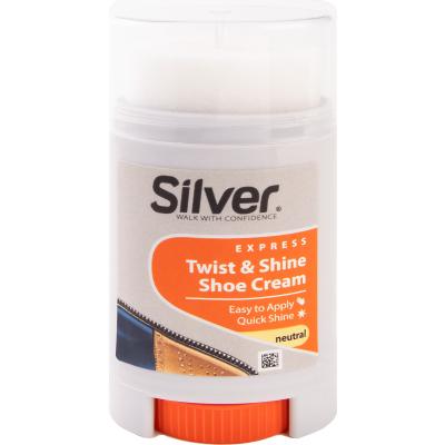 Silver Crema lichida incaltaminte Premium 50ml cu aplicator Twist &amp; Shine Neutral