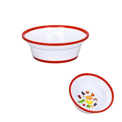 Castron Plastic 2L Decor interior cu fructe si legume BD720