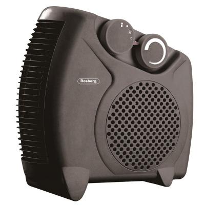 Rosberg Aeroterma portabila cu ventilator, 2000 W, 2 Trepte, 3 moduri rece-cald-fierbinte, Protectie la Supraincalzire, R51970A