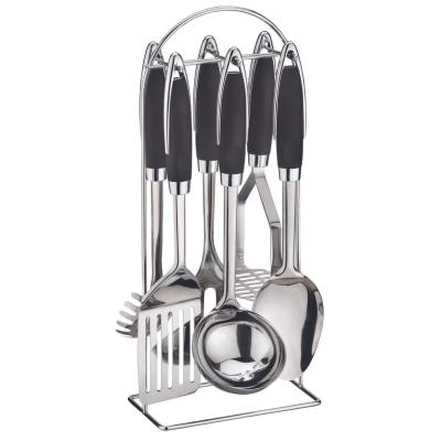 Bohmann Set Ustensile Bucatarie 7 Piese Inox  cu Suport BH 7759