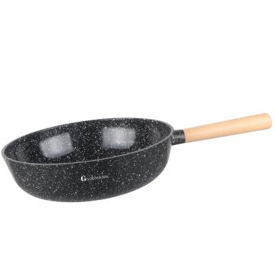 Goldmann Tigaie Wok Antiaderent Marmorat, 30x8.5 cm, GM 0130
