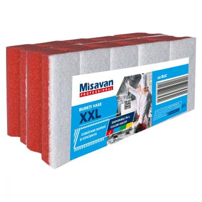 Misavan Burete Vase Professional, XXL,10 buc/set, Rosu