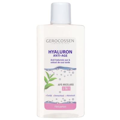 Gerocossen Apa Micelara 300ml cu acid hialuronic pur si ceai verde